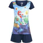Flerfarvede Nintendo Mario Pyjamas i Bomuld Størrelse XL til Damer 
