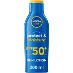 Tyske NIVEA Sun Solcreme til alle hudtyper Faktor 50 med Vitamin E á 200 ml til Damer 
