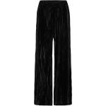 Noah Wide Velvet Pants Designers Trousers Casual Black J. Lindeberg