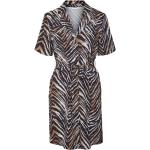 Noisy May Zebra Sommer Sommerkjoler i Polyester Størrelse XL med Zebra mønster til Damer på udsalg 