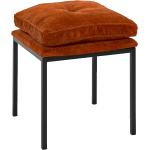 Nordic Furniture Group - Skammel Sentado med hynde, 2 pak - Orange