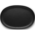 Nordic Kitchen Oval Tallerken 26 Cm Home Tableware Plates Dinner Plates Black Eva Solo