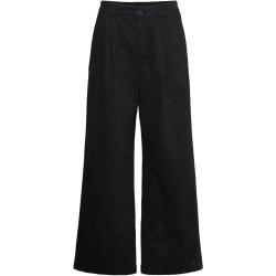 Relaxed Pleated Chinos Hope Black