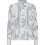 Hvide Nümph Langærmede skjorter Med lange ærmer Størrelse XL 