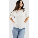 Hvide Nümph Kortærmede t-shirts i Viskose med korte ærmer Størrelse XL til Damer 