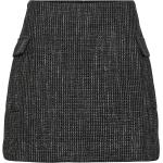 Nurubi Skirt Kort Nederdel Black Nümph