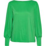 Grønne Nümph Bluser i Jersey Med lange ærmer Størrelse XL 