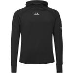 Nwlrapid Hood Midlayer Sport Sweatshirts & Hoodies Fleeces & Midlayers Black Newline
