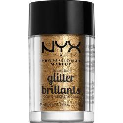 NYX Professional Makeup Face And Body Glitter Brilliants Bronze G