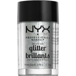 NYX Professional Makeup Face And Body Glitter Brilliants Ice 2,5g