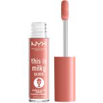 Naturlig Nyx Cosmetics Cruelty free Lipgloss & Lip stain Glans Holder op til 12 timer til Damer 