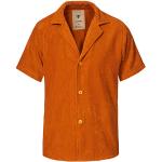 Orange OAS Kortærmede skjorter i Frotté med korte ærmer Størrelse XL til Herrer 