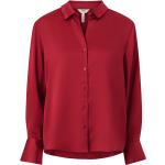 Røde Object Collectors Item Dameskjorter i Satin med V-udskæring Størrelse XL 