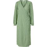 Grønne Midi Object Collectors Item Wrap kjoler Størrelse XL til Damer på udsalg 