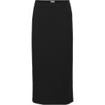 Objlisa Mw Long Skirt Noos Lang Nederdel Black Object