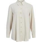 Objsanne L/S Shirt Noos Tops Shirts Long-sleeved Cream Object