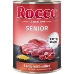 Økonomipakke: Rocco Senior 24 x 400 g - Lam & Hirse