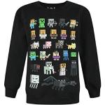 Sorte Minecraft Sweatshirts til Drenge fra Amazon 