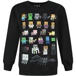 Sorte Minecraft Sweatshirts til Drenge fra Amazon 