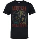 Official Motley Crue World Tour 1983 Men's T-Shirt (XL)