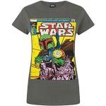 Star Wars Boba Fett T-shirts med rund hals med korte ærmer Størrelse XXL til Damer 