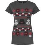 Star Wars Darth Vader T-shirts med rund hals med korte ærmer Størrelse XL til Damer 