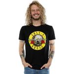Guns N Roses Herren Bullet Logo T-Shirt Large Schwarz