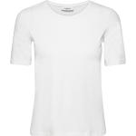 Olivie Tee Tops T-shirts & Tops Short-sleeved White MSCH Copenhagen