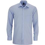 OLYMP Chambray Langærmede skjorter i Bomuld Button down Med lange ærmer Størrelse XL på udsalg 