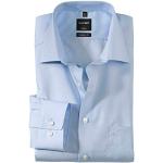 Blå OLYMP Luxor Langærmede skjorter Button down Med lange ærmer Størrelse XL 
