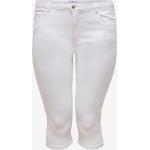 Hvide Only Carmakoma Capri bukser i Bomuld Størrelse XL til Damer 