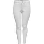 Hvide 42 Bredde 30 Længde Only Carmakoma Skinny jeans i Bomuld Størrelse XL til Damer 