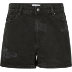 Sorte ONLY Denim shorts i Denim Størrelse XL til Damer på udsalg 