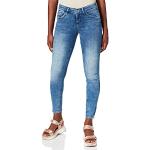 Lyseblå 25 Bredde ONLY Skinny jeans i Bomuld Størrelse XL til Damer 