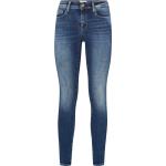 Mørkeblå 25 Bredde 30 Længde ONLY Skinny jeans i Bomuld Størrelse XL med Stretch til Damer på udsalg 