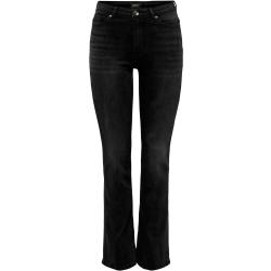 Only - Jeans onlWauw HW Flared BJ1097 - Sort - W28/L32