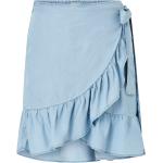 Lyseblå ONLY Denim nederdele i Denim Størrelse XL til Damer på udsalg 