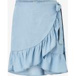 Blå ONLY Denim nederdele i Lyocell Størrelse XL til Damer på udsalg 