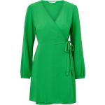 Grønne ONLY Lux Aftenkjoler Med lange ærmer Størrelse XL til Damer på udsalg 