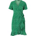 Grønne ONLY Aftenkjoler med Flæser Størrelse XL til Damer 