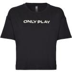 Sorte ONLY Only Play Kortærmede t-shirts med korte ærmer Størrelse XL 
