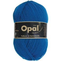 Opal Uni 4-trådet Garn Unicolor 5188 Blå