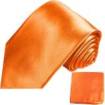 Orange P. M. Krawatten Slips Størrelse XL til Herrer 