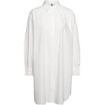 Hvide Knælange Tommy Hilfiger Skjortekjoler Størrelse XL til Damer 