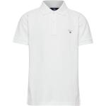 Hvide Gant Kortærmede polo shirts med korte ærmer Størrelse XL 