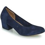 Blå Højhælede sko Hælhøjde 5 - 7 cm Størrelse 36 til Damer på udsalg 