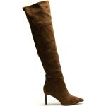 Lysebrune Jeffrey Campbell Overknee støvler Størrelse 40 til Damer på udsalg 