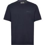 Blå Superdry T-shirts med tryk Størrelse XL 