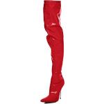 Røde Kassiopea Overknee støvler Størrelse 44 til Damer 