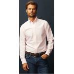 Pinke Oxford skjorter i Bomuld Størrelse XL til Herrer på udsalg 